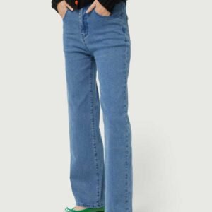 Jeans largos rectos azules