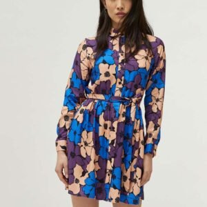 Vestido corto estampado floral Camille