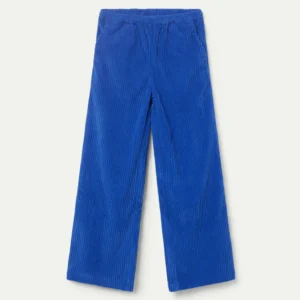 Pantalón de niña de pana azul
