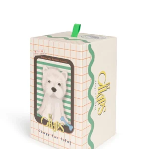 BT Chaps Timothy, el terrier escocés, en caja de regalo | Blanco
