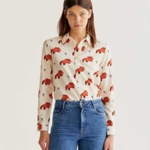 Camisa con estampado Tochi