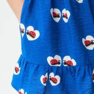 Falda corta de niña con estampado Coccinella