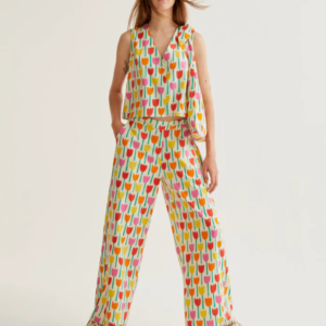 Pantalones -Compañía Fantástica-con estampado  Tulipa