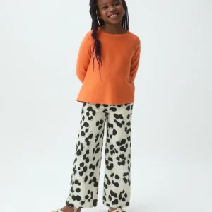 Pantalón de niña con estampado Dalmatian