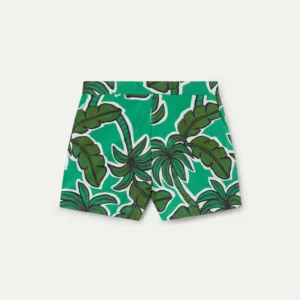 Shorts de niña con estampado Palm Tree