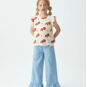 Top de niña con estampado Tochi